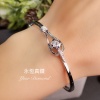 YBLD002011 , 18K白色黃金鑽石手鐲 Diamond Bangle