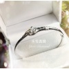 YBLD002011 , 18K白色黃金鑽石手鐲 Diamond Bangle